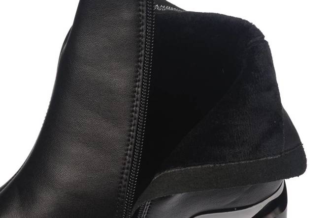 Women's winter shoes Sandway DB65001-1CZ black size 36-41