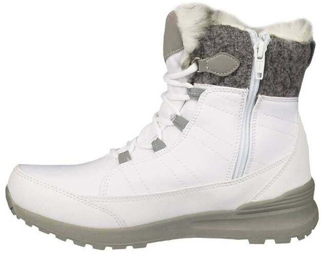 Women's winter shoes American Club DSN-26 white, size 36-41