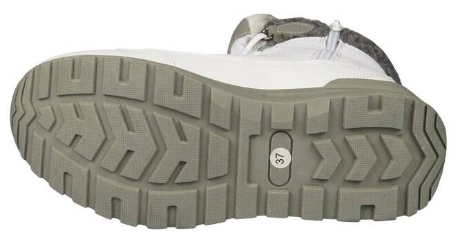 Women's winter shoes American Club DSN-26 white, size 36-41