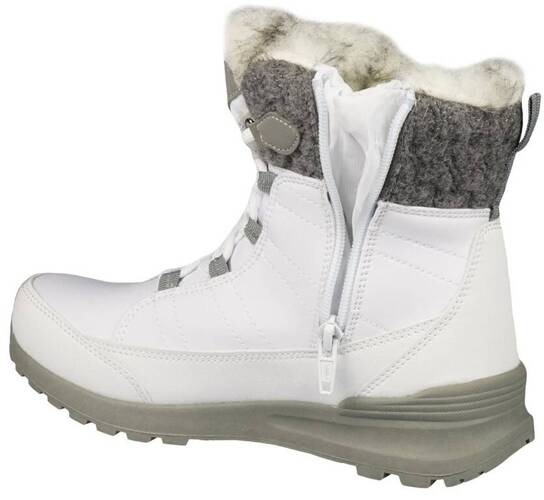 Women's winter shoes American Club DSN-26 white, size 36-41