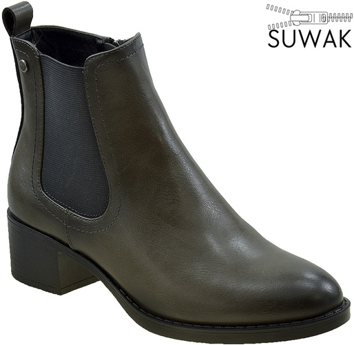 Buty zimowe damskie Urban Projekt D22238-1SZ szare rozm.36-41