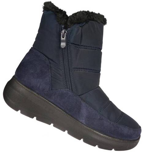 Ladie's Style DLS-009NA women's snow boots, navy blue, sizes 37-42