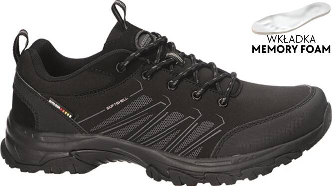 American Club DWT-224 women's sports shoes, black, sizes 36-41