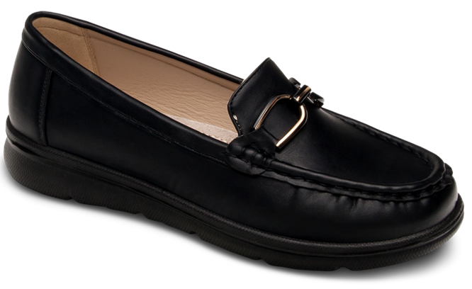 Women's loafers Skotnicki DP-3-0690BL black size 36-41