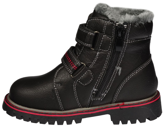 Children's winter shoes Clibee AH-94ABLRE black size 21-26