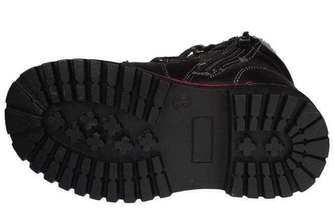 Children's winter shoes Clibee AH-94ABLRE black size 21-26