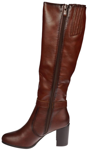 Sergio Leone DKZ103BRSK women's boots, brown, sizes 36-40