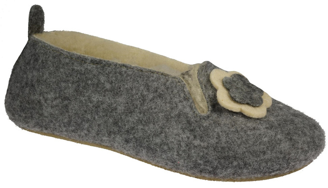 Women's slippers TUP TUP 2342, gray, sizes 36-41