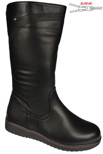 Women's winter boots Skotnicki DB-3-1321BL, black, size 36-41