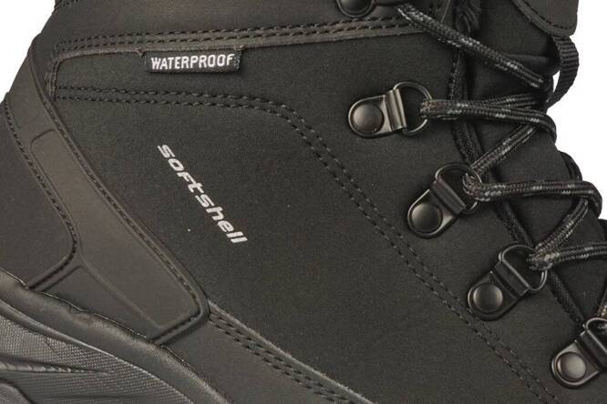 Men's oversized hiking boots American Club NHL-158 black size 47-49