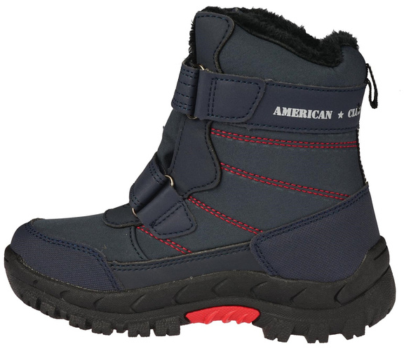 Buty zimowe dziecięce American Club BHL-102 czarne rozm.27-31