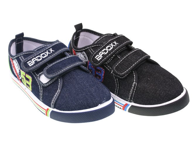 Children's trainers Badoxx B3SP-582-LS navy blue black rozm.25-30