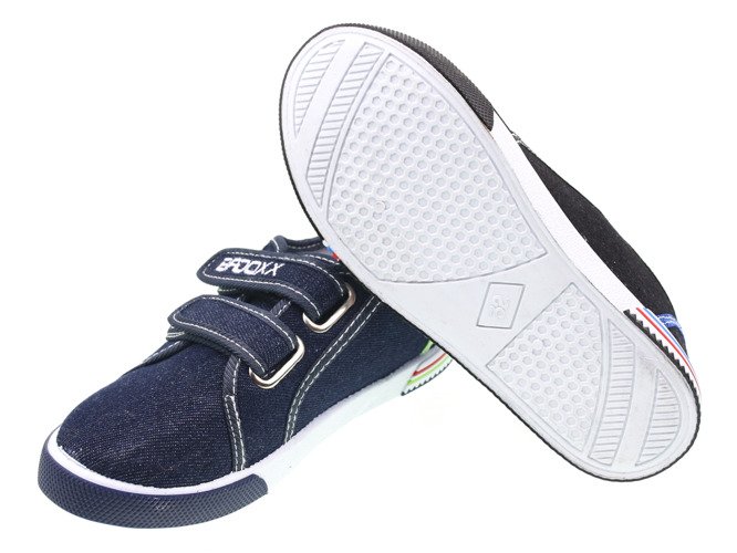 Children's trainers Badoxx B3SP-582-LS navy blue black rozm.25-30