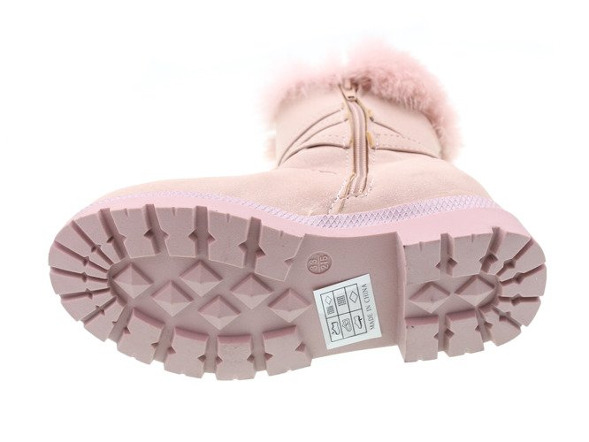 Children's winter shoes Shades C6628-2PI pink size 31-36