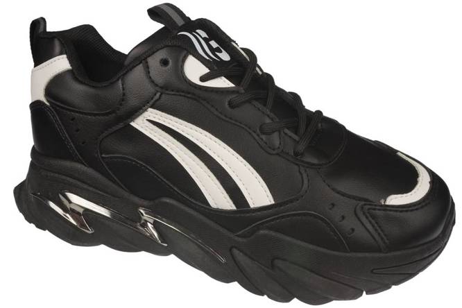 Women's sports shoes G2G D620BL black size 36-41