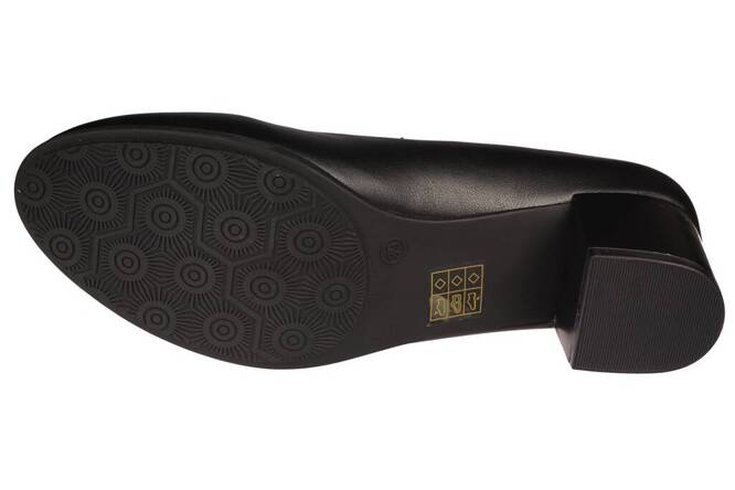 Feisal DLU70-1BL women's pumps, black, sizes 36-41