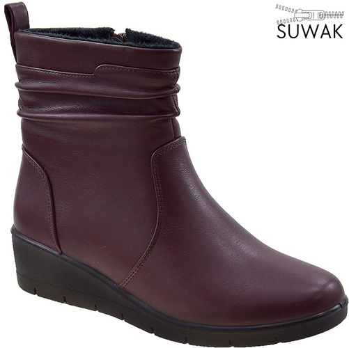 Dr.Jan DMD2416BO women's winter boots burgundy size 36-41