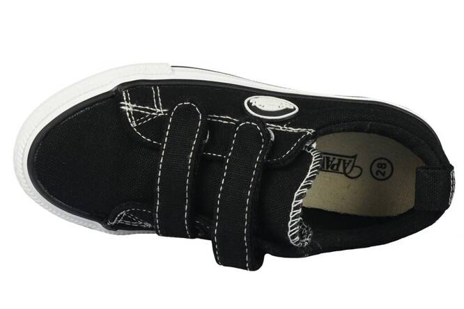 Children's sneakers Apawwa BRC15WH black size 26-31