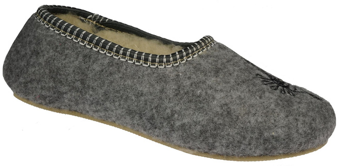 Women's TUP DTUP2341 boots, gray, sizes 36-41