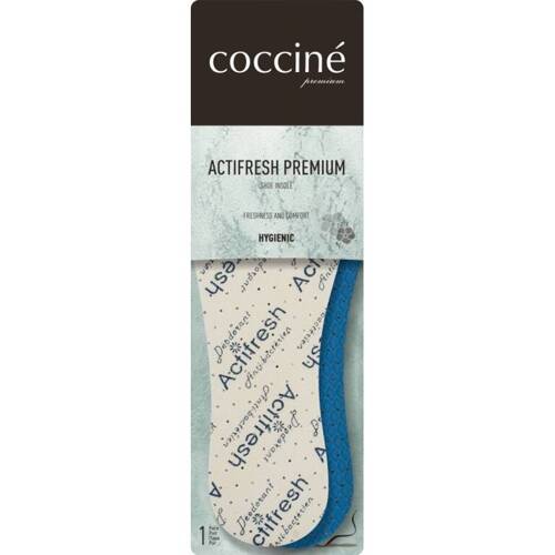 Cocciné ACTIFRESH PREMIUM shoe insoles, sizes 36-46