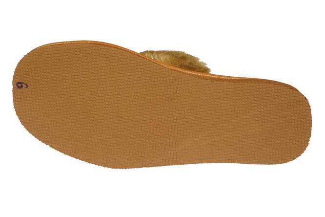 Pako DPAKO2421 women's highlander slippers, camel, size 36-41