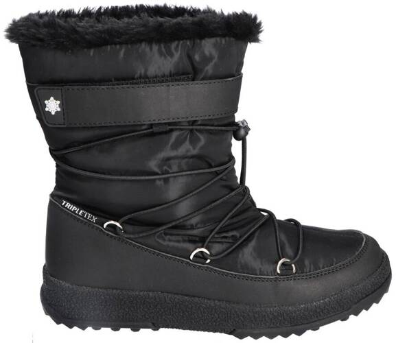 American Club DSN-46 women's snow boots, black and beige, sizes 37-41