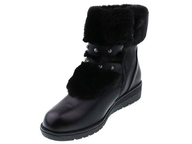 Women's winter shoes Xufeng D31UBL black size 36-41