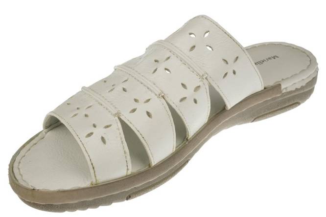 Women's slippers Mariella Murani D52912823WH white size 36-41