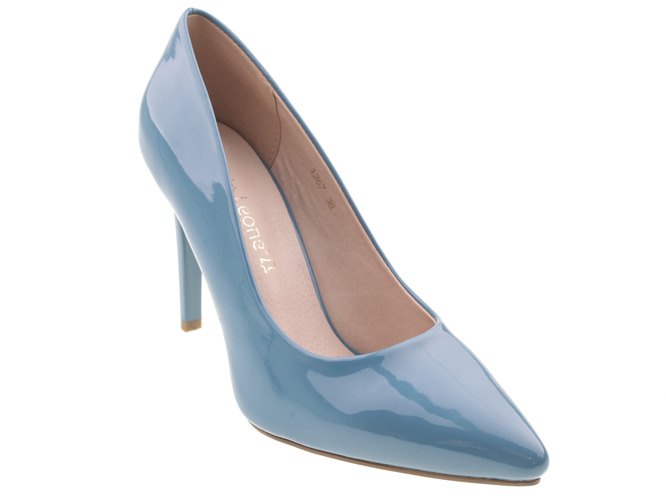 Women's high heels Sergio Leone D1367NI blue size 36-40