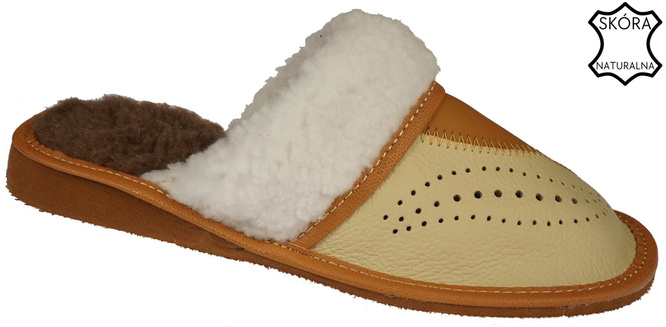 Pako DPAKO2422 women's highlander slippers, camel-beige, size 36-41