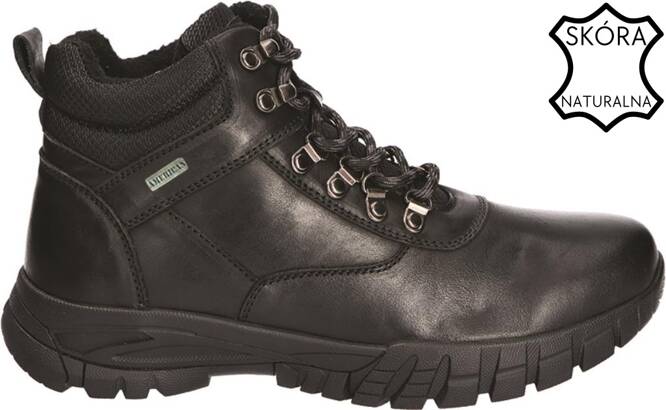 American Club MCY-90 men's transitional shoes, black, size 41-45