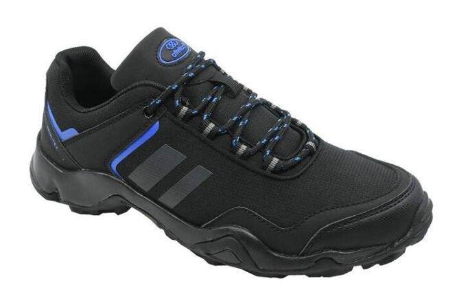 Atletico MWY-24230BLBU men's sports shoes, black and blue, sizes 41-46