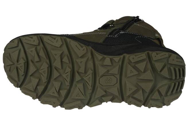 Apawwa CG478BL children's winter shoes, black, sizes 30-37