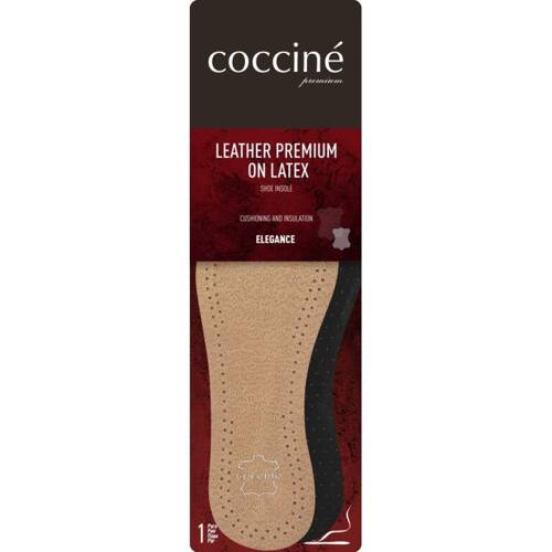 Cocciné LEATHER ON LATEX shoe insoles, sizes 36-46