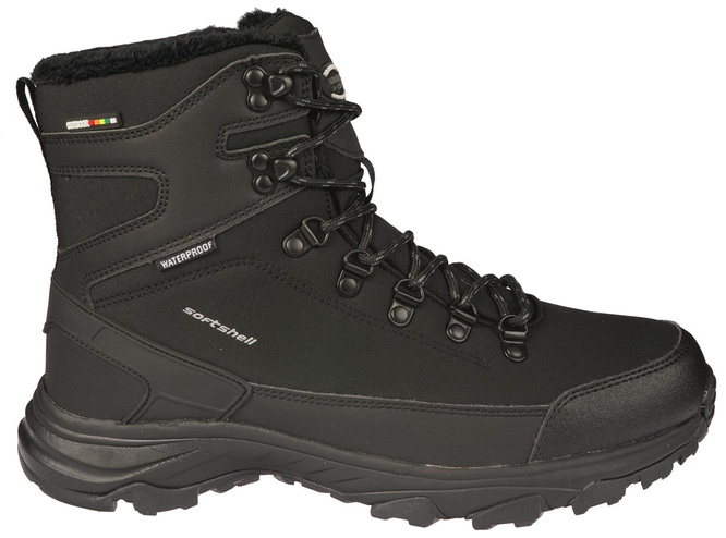 Buty trekkingowe męskie American Club MHL-148 czarne rozm.41-46