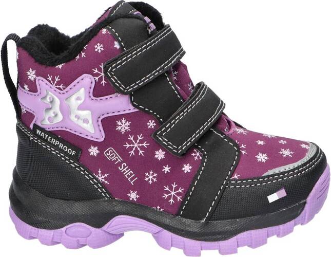 American Club BRL-130 children's winter shoes, purple and pink, sizes 24-28