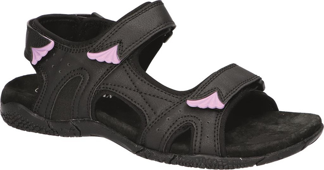American Club DHL-52 women's sandals, black and white, size 37-41