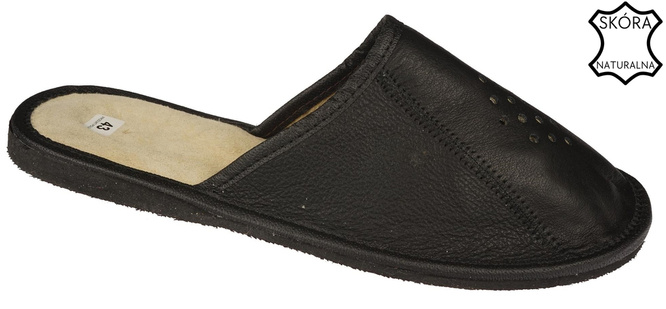 Pako men's highlander slippers MPAKO2412 black size 40-45