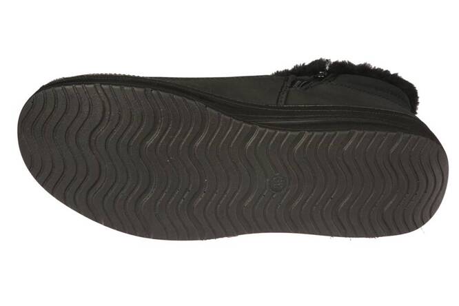 Obuwie zimowe damskie Le Scarpe DA7354-1BL czarne rozm.36-41