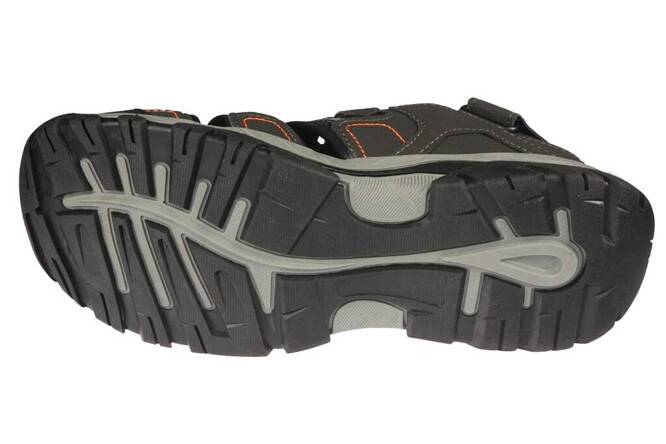 Sandały męskie Badoxx M9SD-9181-R czarno-szare rozm.41-46