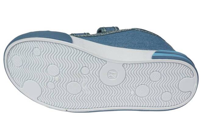  Lano BFB05 children's sneakers, sizes 25-30 gray and navy blue