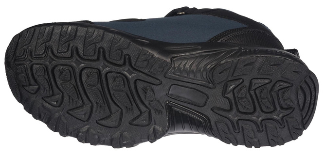 American Club DWT-68 youth trekking shoes, black and navy blue, size 37-41