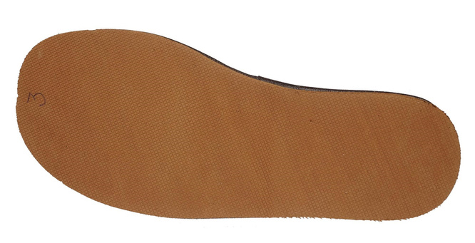 Pantofle góralskie męskie ocieplane Pako MP2201 brązowe rozm.41-46
