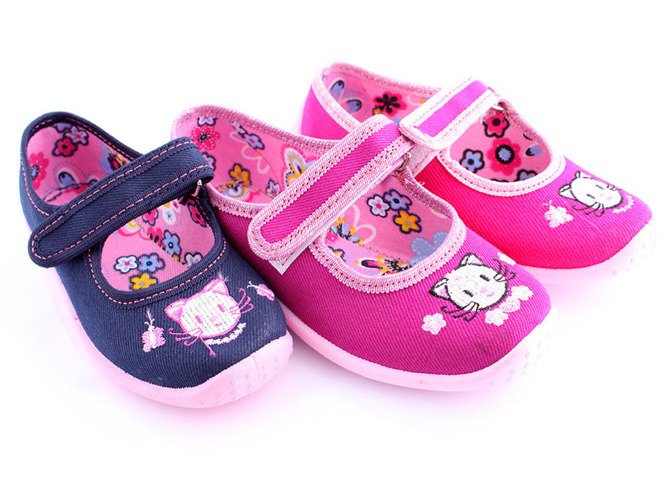 Children's sneakers for pairs Nazo NAZ-MIX pink, navy blue, purple, blue and burgundy sizes 32-36