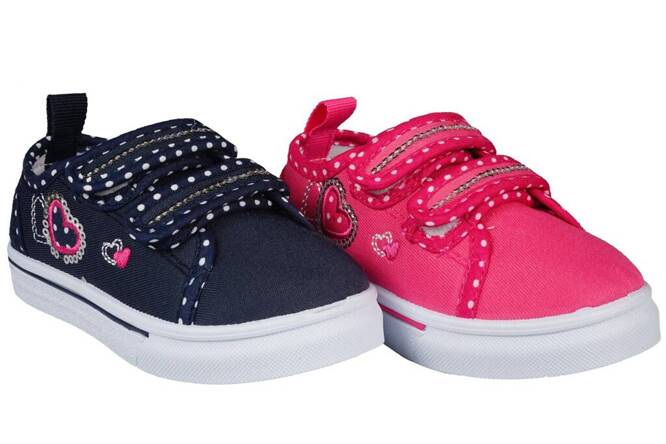 Children's sneakers Atletico AJC-050 pink and navy blue size 21-26