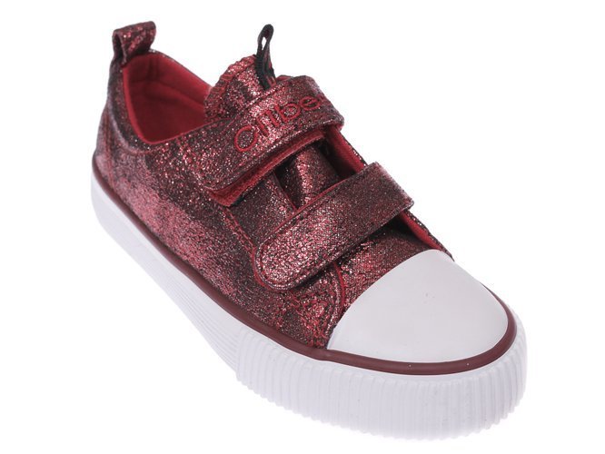 Children's sneakers Clibee CB-263WI burgundy size 31-36