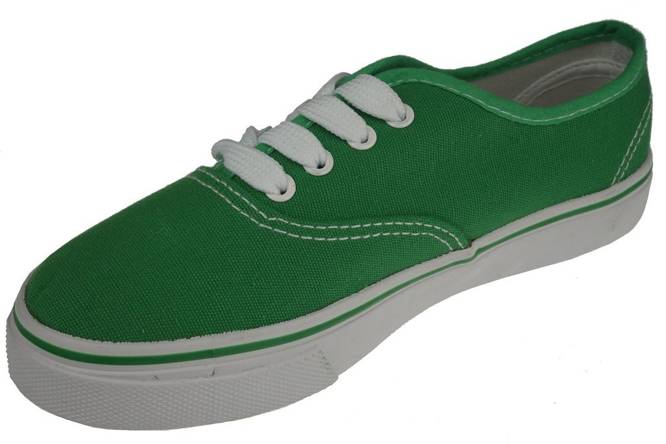 Women's sneakers NoSense C613001GGR green sizes 30-35