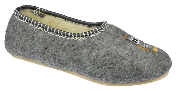 Women's slippers TUP TUP 2328 gray size 36-41