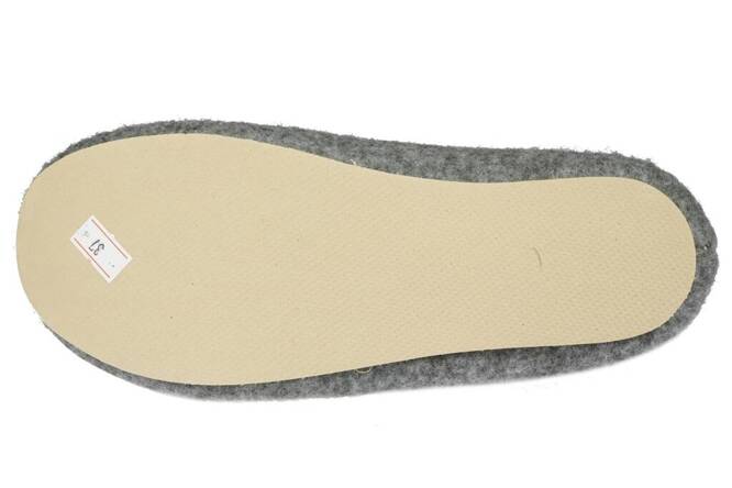 Women's slippers TUP TUP 2328 gray size 36-41