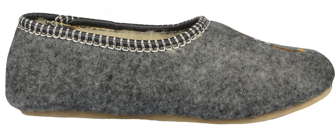 Women's slippers TUP TUP 2328 gray size 36-41